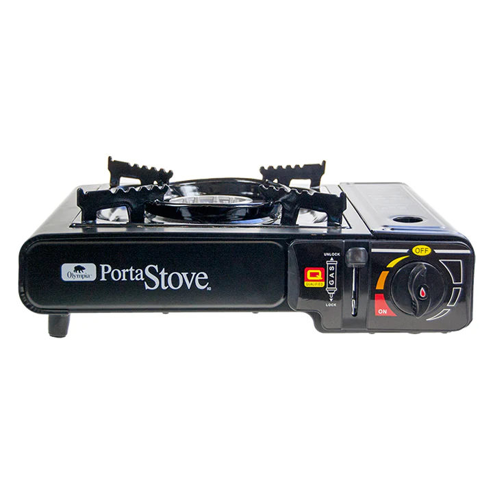 Olympia 9000 BTU Butane Stove with Carrying Case