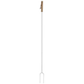 Outbound Camp Fork with Wood Handle, 41-in